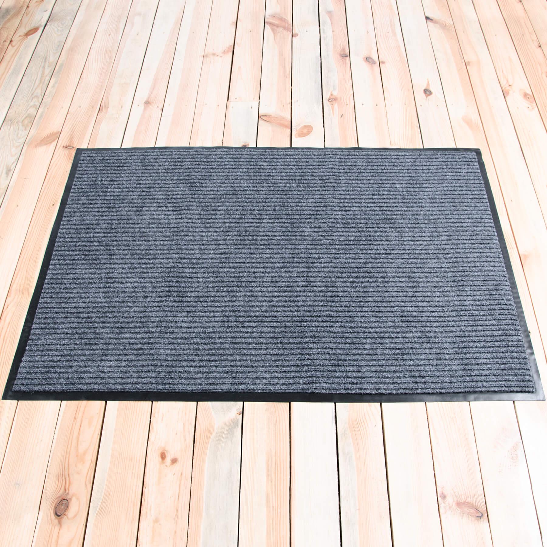 Грязезащитный коврик Пекин на ПВХ основе 900х1500 мм Серый