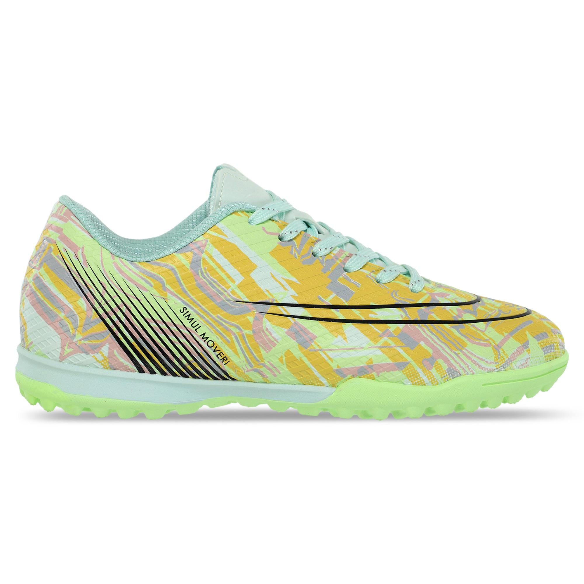 Сороконожки футбольные детские ZHENZU 759-1-3 р. 35 Мятно-оранжевый