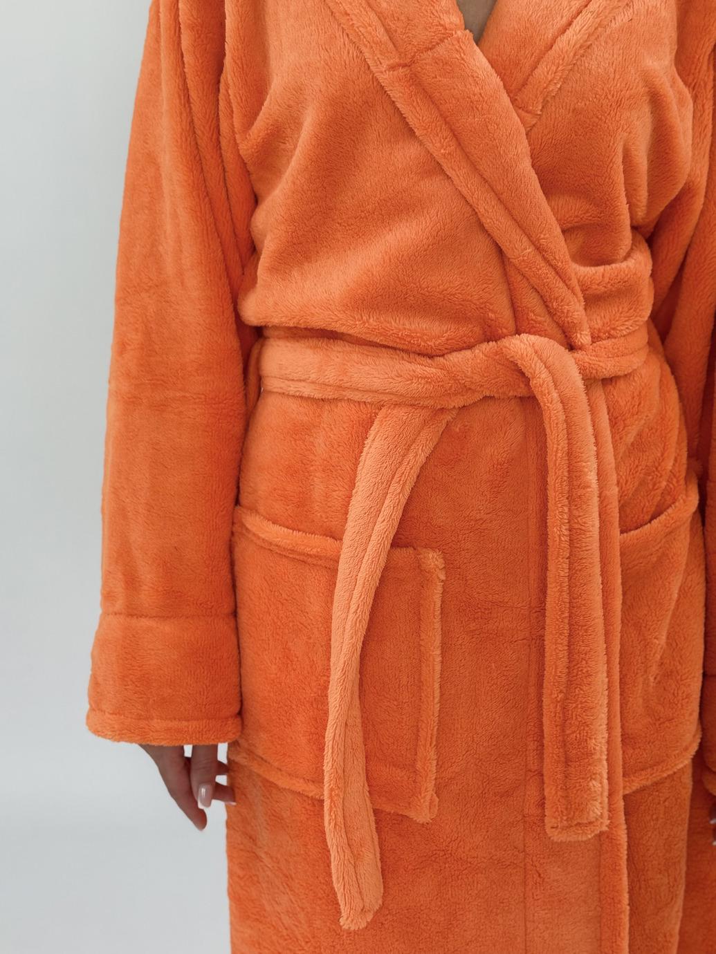 Халат жіночий UT Store 3XL Помаранчевий (HT01) - фото 4
