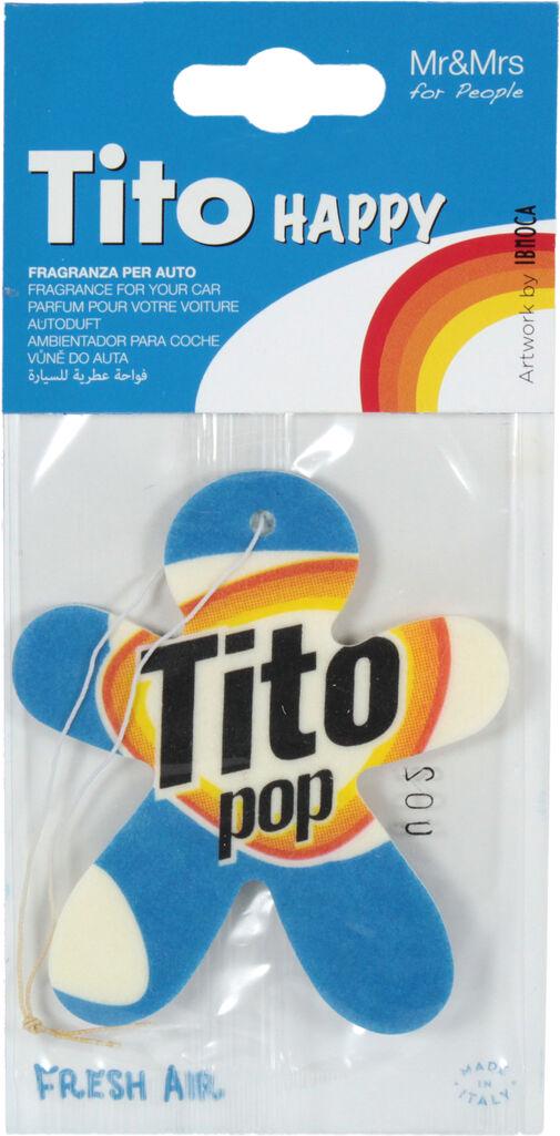 Ароматизатор Mr&Mrs Tito Pop Rainbow Fresh Air сухая карточка