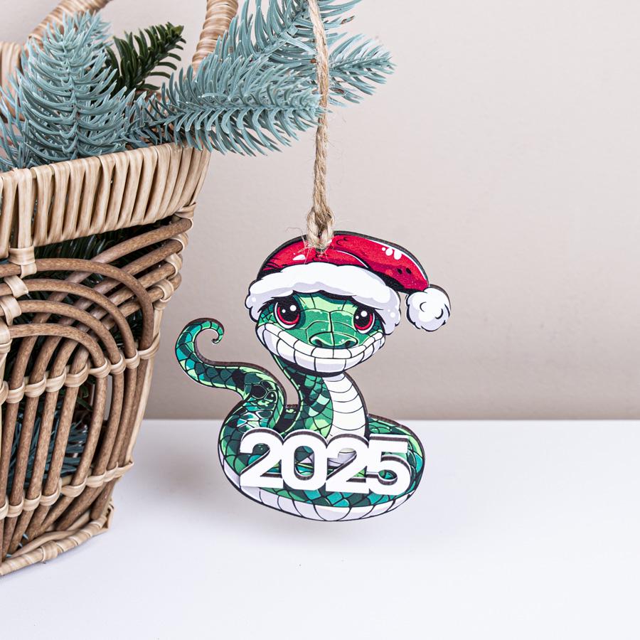 Подвеска новогодняя Змея 2025 (4168-4)