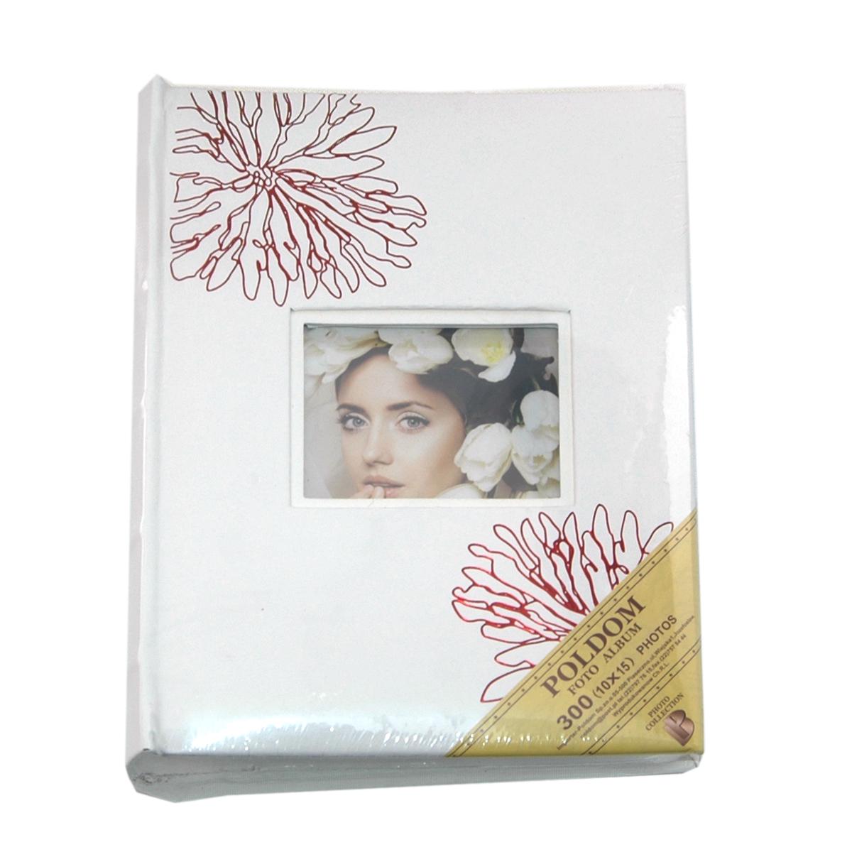 Фотоальбом Poldom BB-10x15/300M 2-up/wh New Opa WH-R