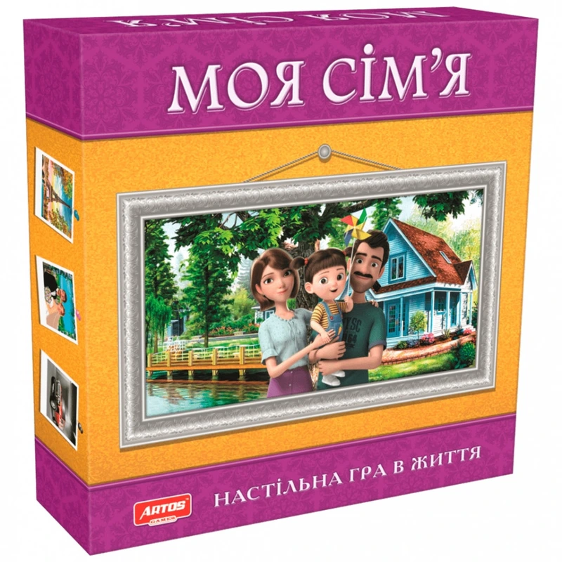 Настільна гра "Моя сім'я" 0765ATS українською (31915170)