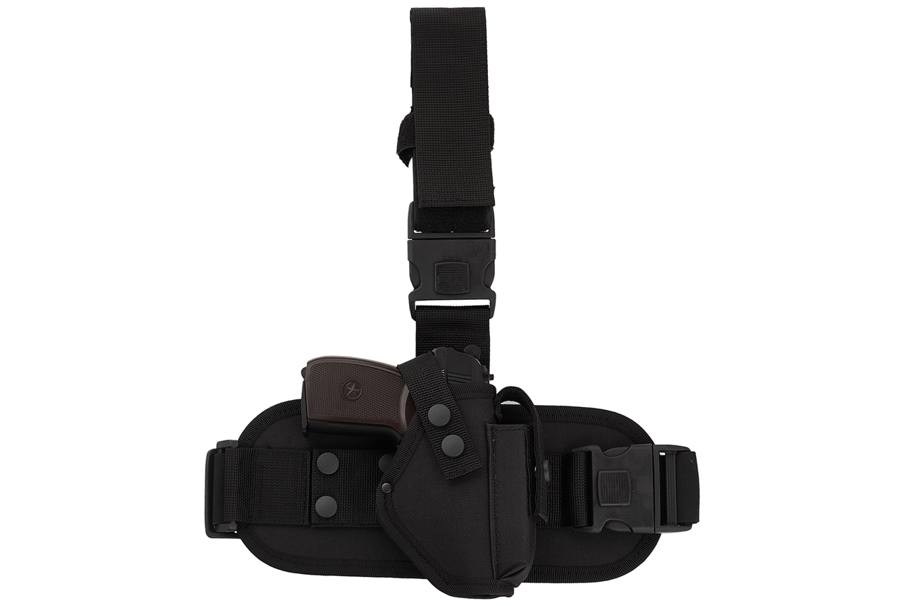 Кобура для ПМ натяжная cordura с платформой 11706 Черный (1949911) - фото 3 Кобура для ПМ натяжная cordura с платформой 11706 Черный (1949911) - фото 3