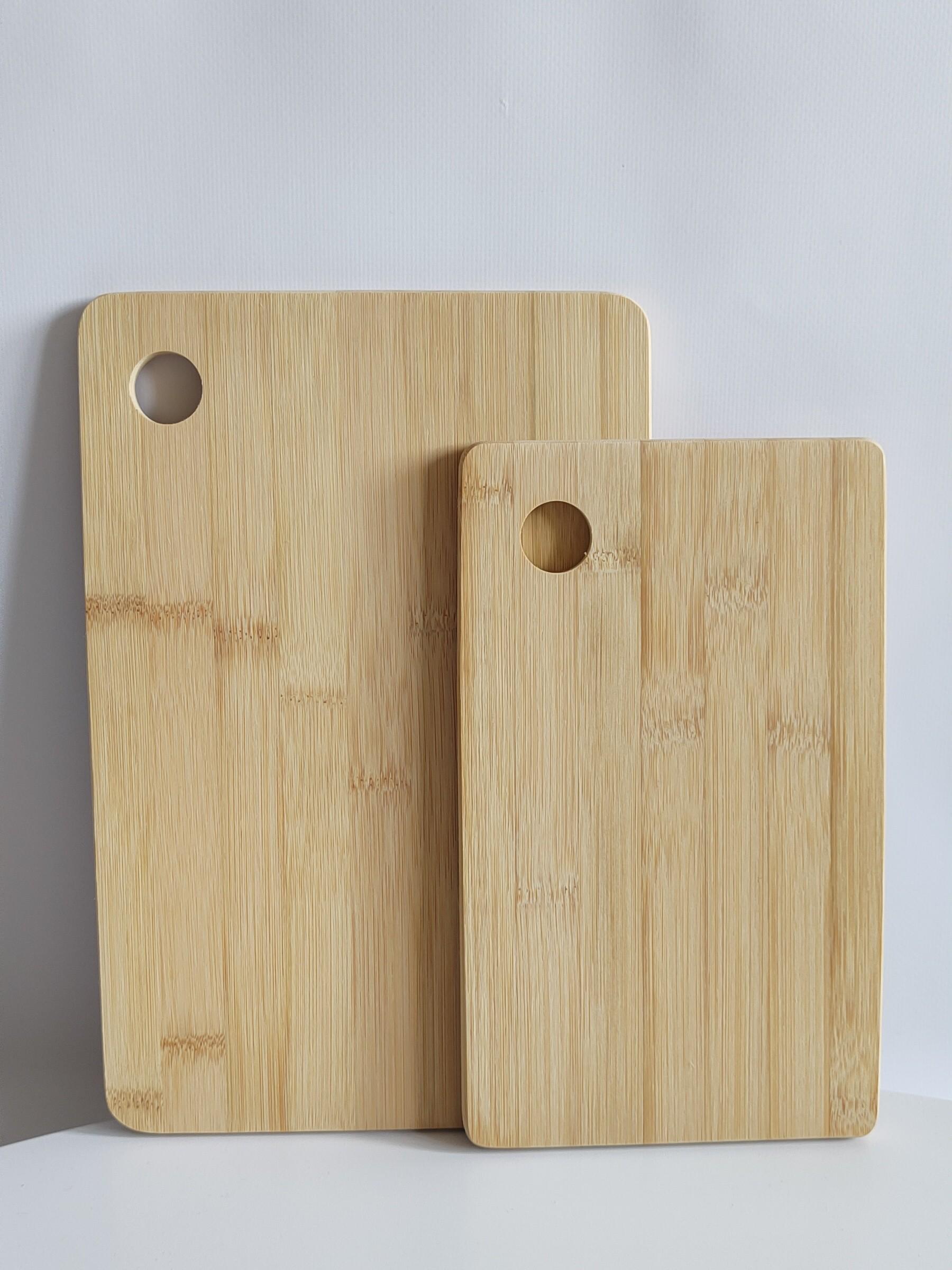 Набор кухонных дощечек бамбук 2 шт. (7722)