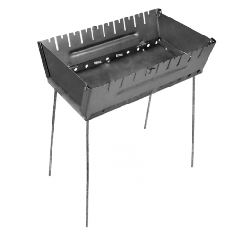 Раскладной мангал чемодан Smoke House на 10 шампуров Раскладной мангал чемодан Smoke House на 10 шампуров