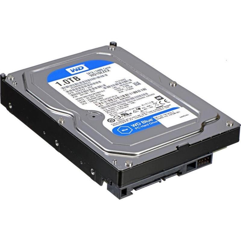 Жесткий диск WD Blue HDD 3,5" SATA 1TB 7200rpm/64MB (WD10EZEX) - фото 3 Жесткий диск WD Blue HDD 3,5" SATA 1TB 7200rpm/64MB (WD10EZEX) - фото 3