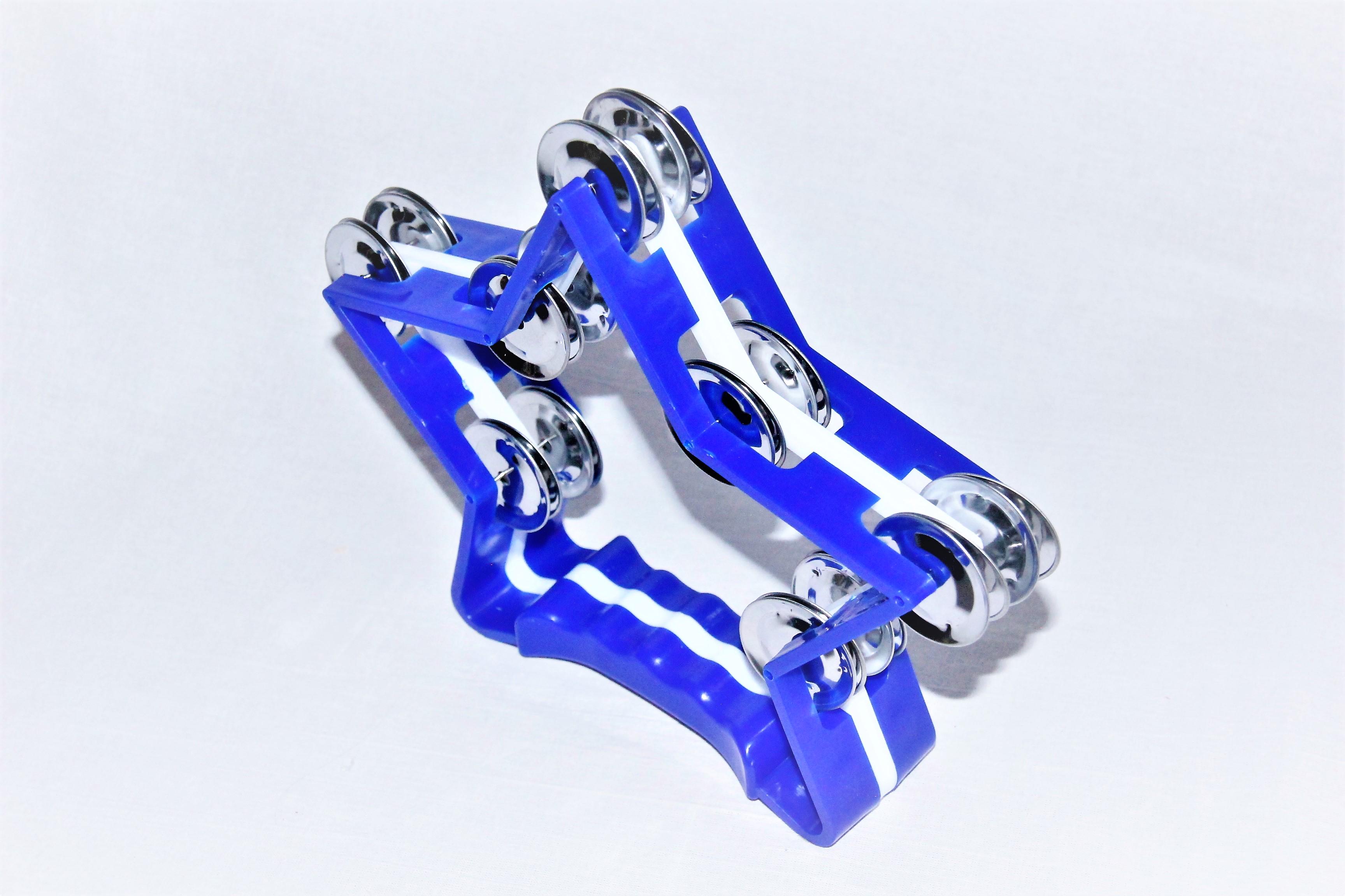 Тамбурін Руді фігурний Зірка пластик 20х24х5 см - фото 4