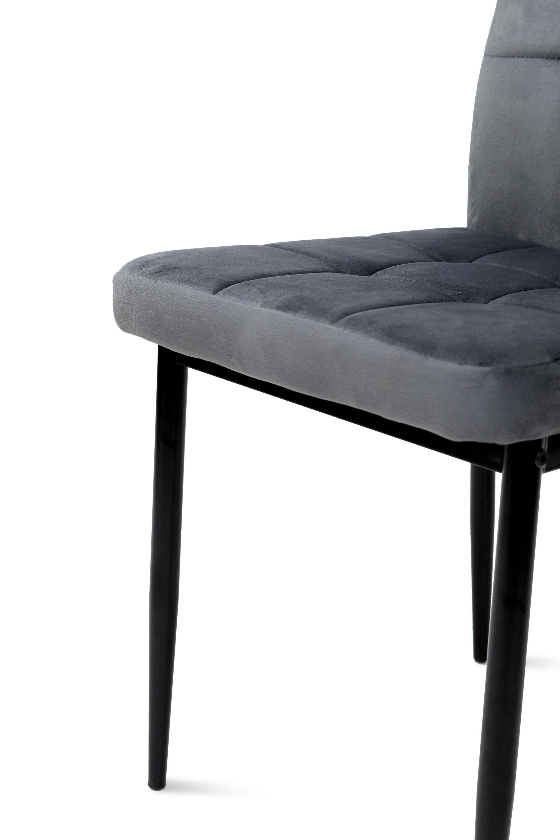 Стілець для кухні та вітальні ГРЕЙС Айс 410х980х510 мм Чорний/Темно-сірий (GAА0057601) - фото 6 Стілець для кухні та вітальні ГРЕЙС Айс 410х980х510 мм Чорний/Темно-сірий (GAА0057601) - фото 6