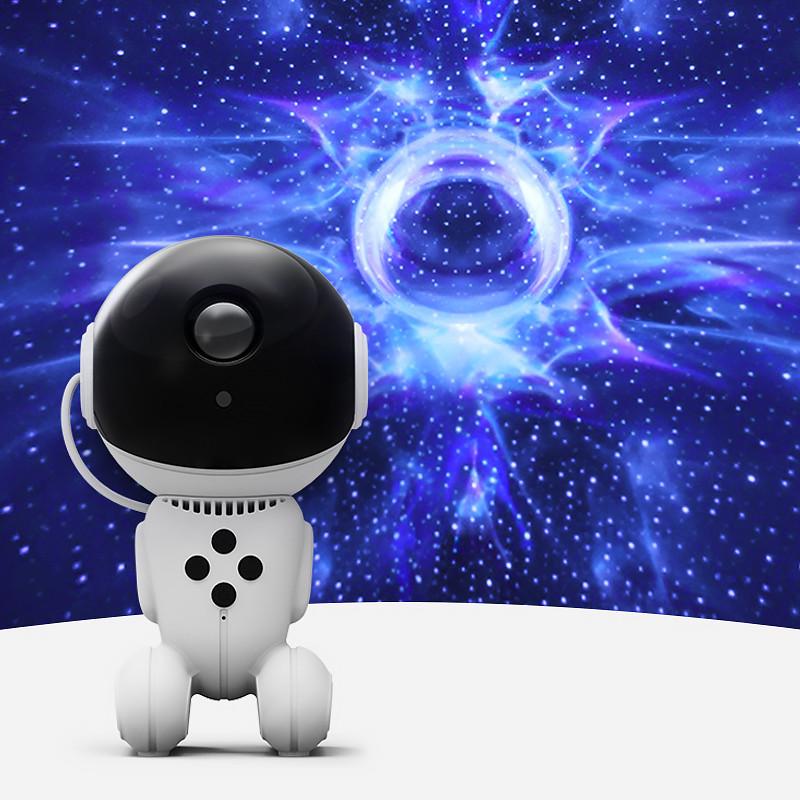 Проектор беспроводной Lesko Black Hole Galaxy Projector с таймером и оборотом на 360° градусов - фото 9