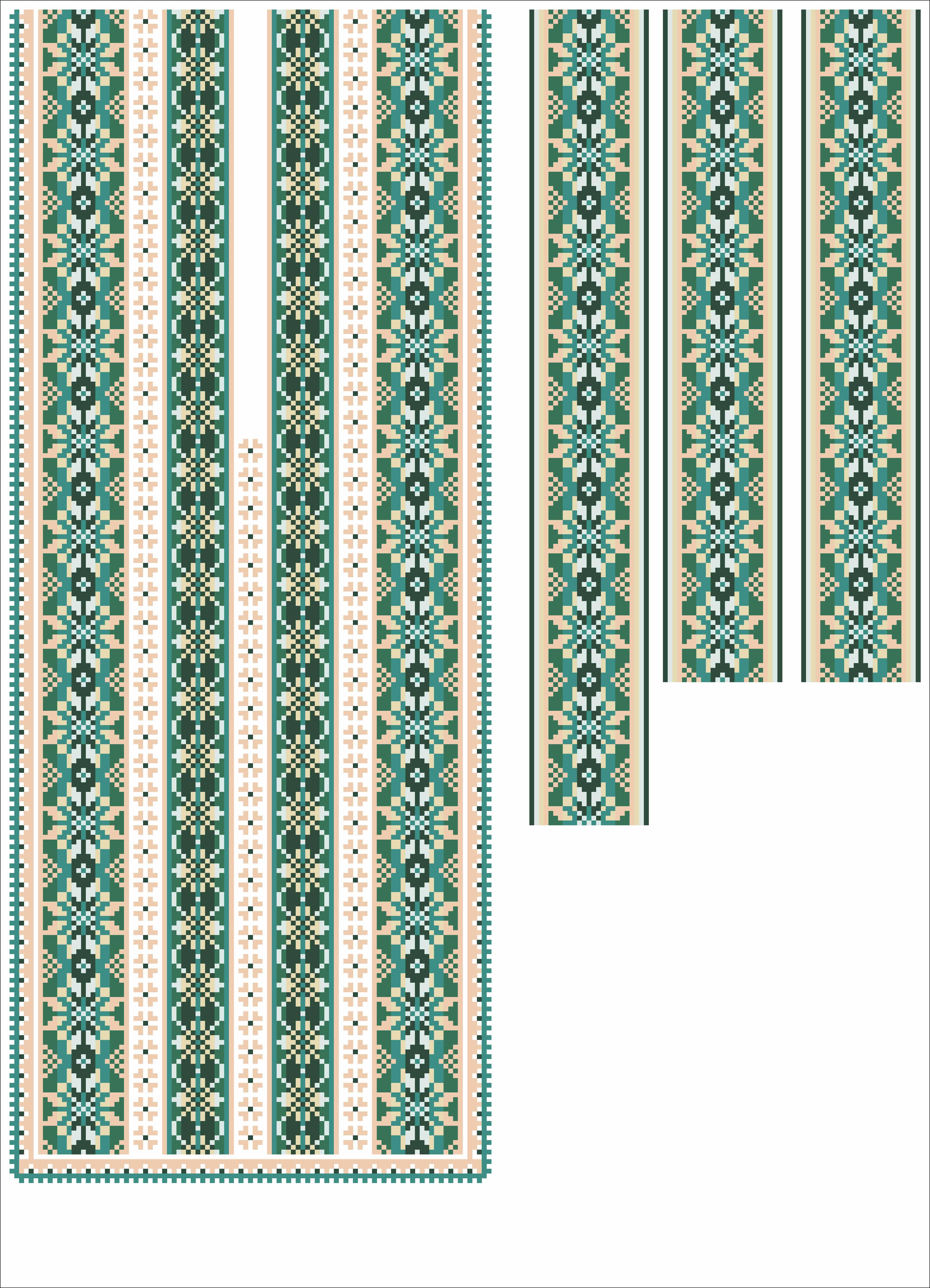 Заготовка для вышивки нитями или бисером/рубашка мужская не пошитая СЧГ-216 габардин