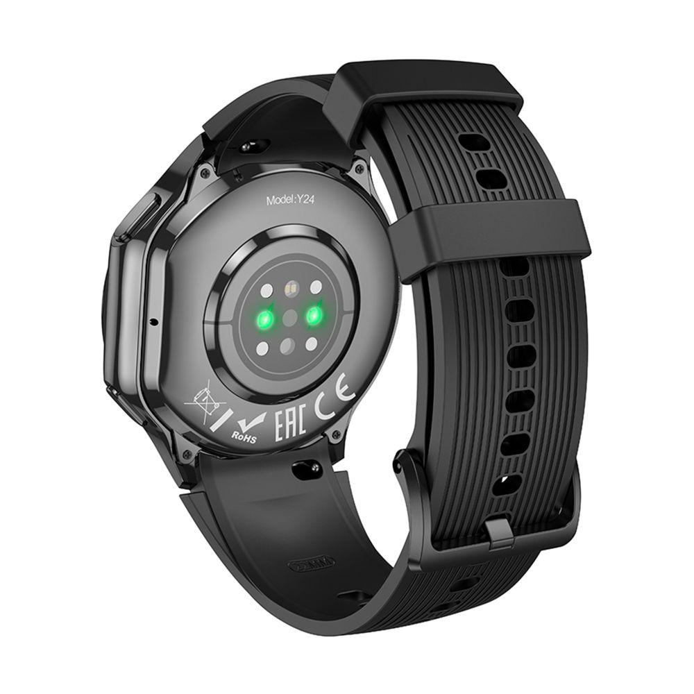 Смарт-часы Hoco Y24 Smart sports watch call version Black - фото 3 Смарт-часы Hoco Y24 Smart sports watch call version Black - фото 3