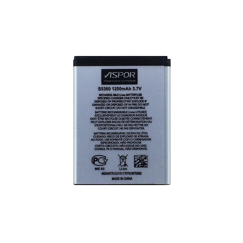 Аккумулятор Aspor EB454357VU для Samsung S5360/B5510/B5512/S5380 (880065)
