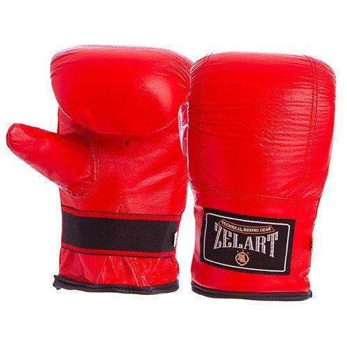 Перчатки снарядные ZB-4005 M Красный (37363102)