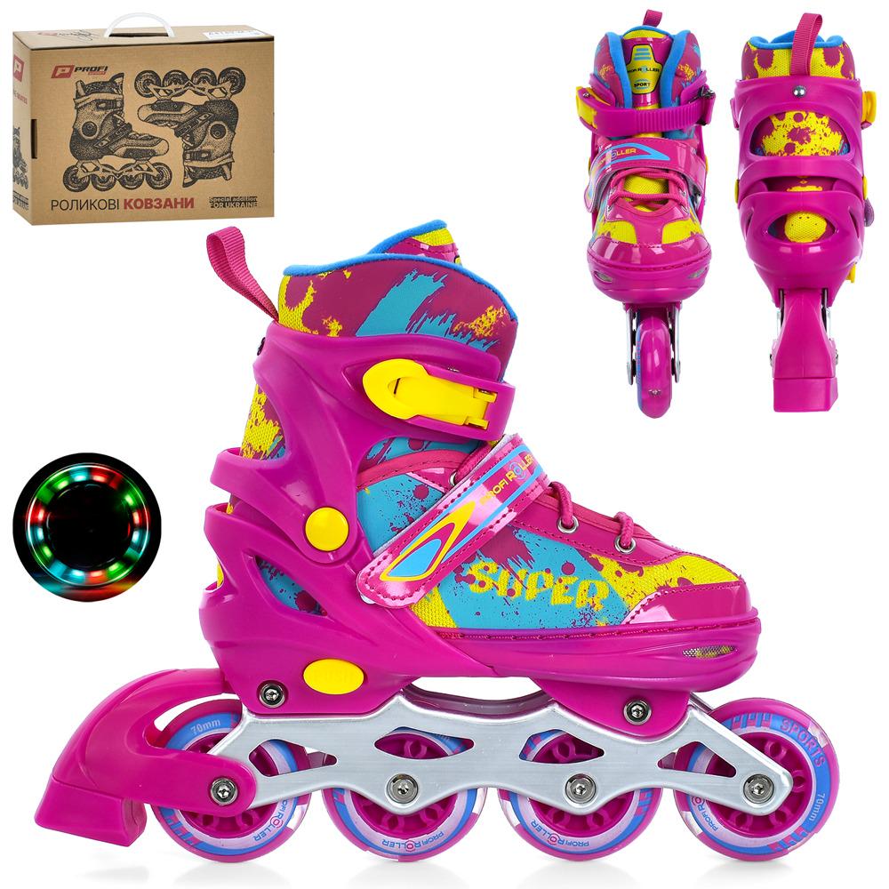 Ролики дитячі Profi Roller р. 35-38 (A 4149-M) - фото 2 Ролики дитячі Profi Roller р. 35-38 (A 4149-M) - фото 2