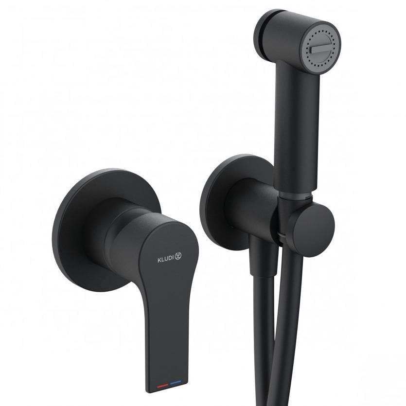 Смеситель для гигиенического душа Kludi Zenta скрытый 489983965 Черный (235180) Смеситель для гигиенического душа Kludi Zenta скрытый 489983965 Черный (235180)