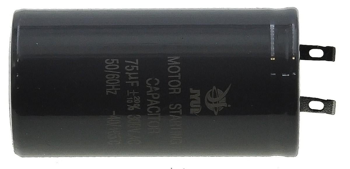 Конденсатор пусковой JYUL CD-60 75мкф 300 VAC 50Hz 42х81 мм (кон224)