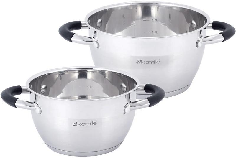 Набір каструль Marsaili із силіконовими ручками 1,8/2,5 л - фото 2