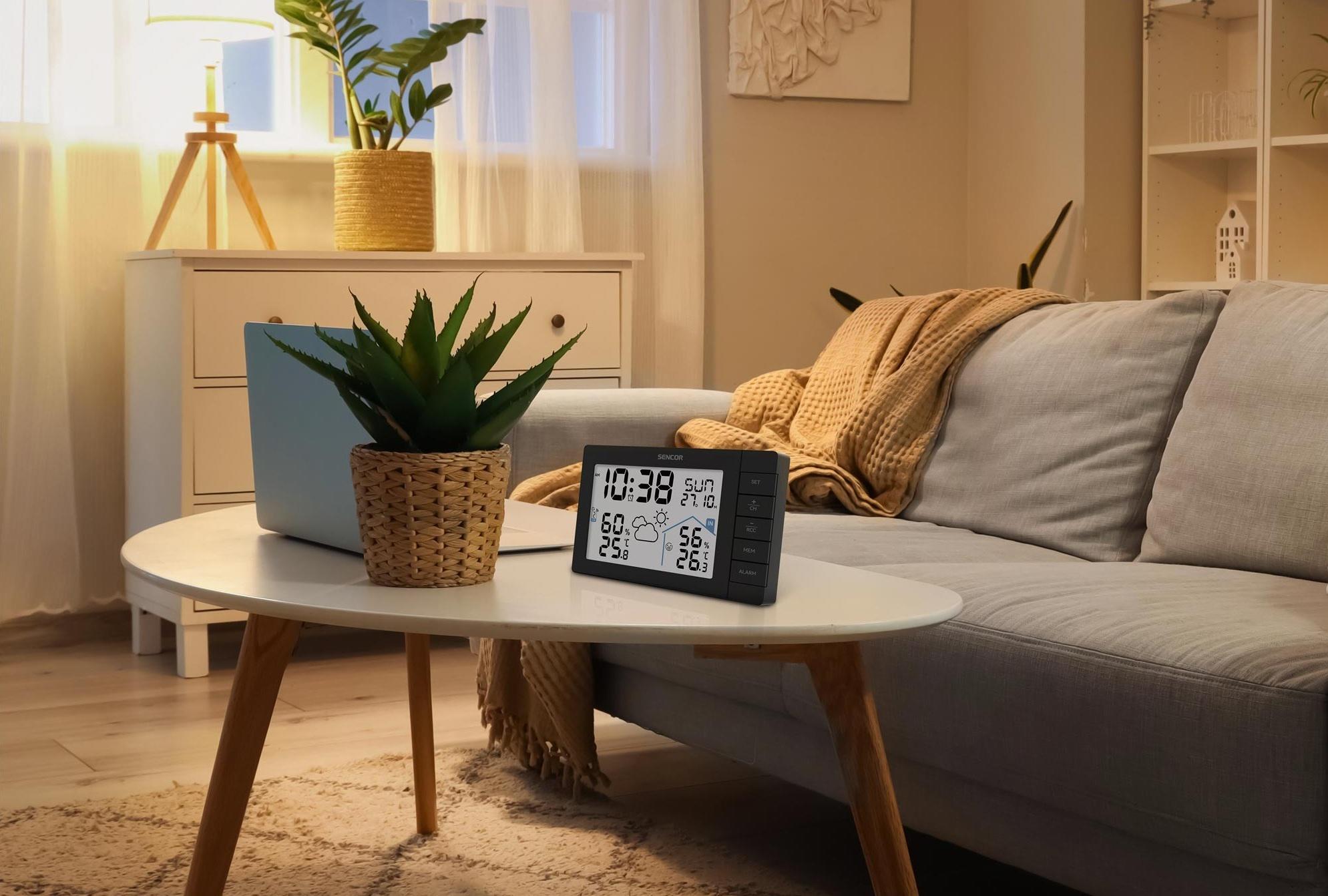 Метеостанція Sencor SWS3200 Чорний (28745553) - фото 9 Метеостанція Sencor SWS3200 Чорний (28745553) - фото 9