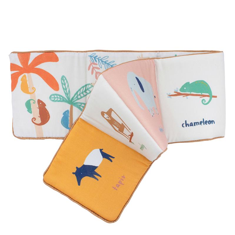 М'яка книжка Sebra Wildlife (Lam101169)