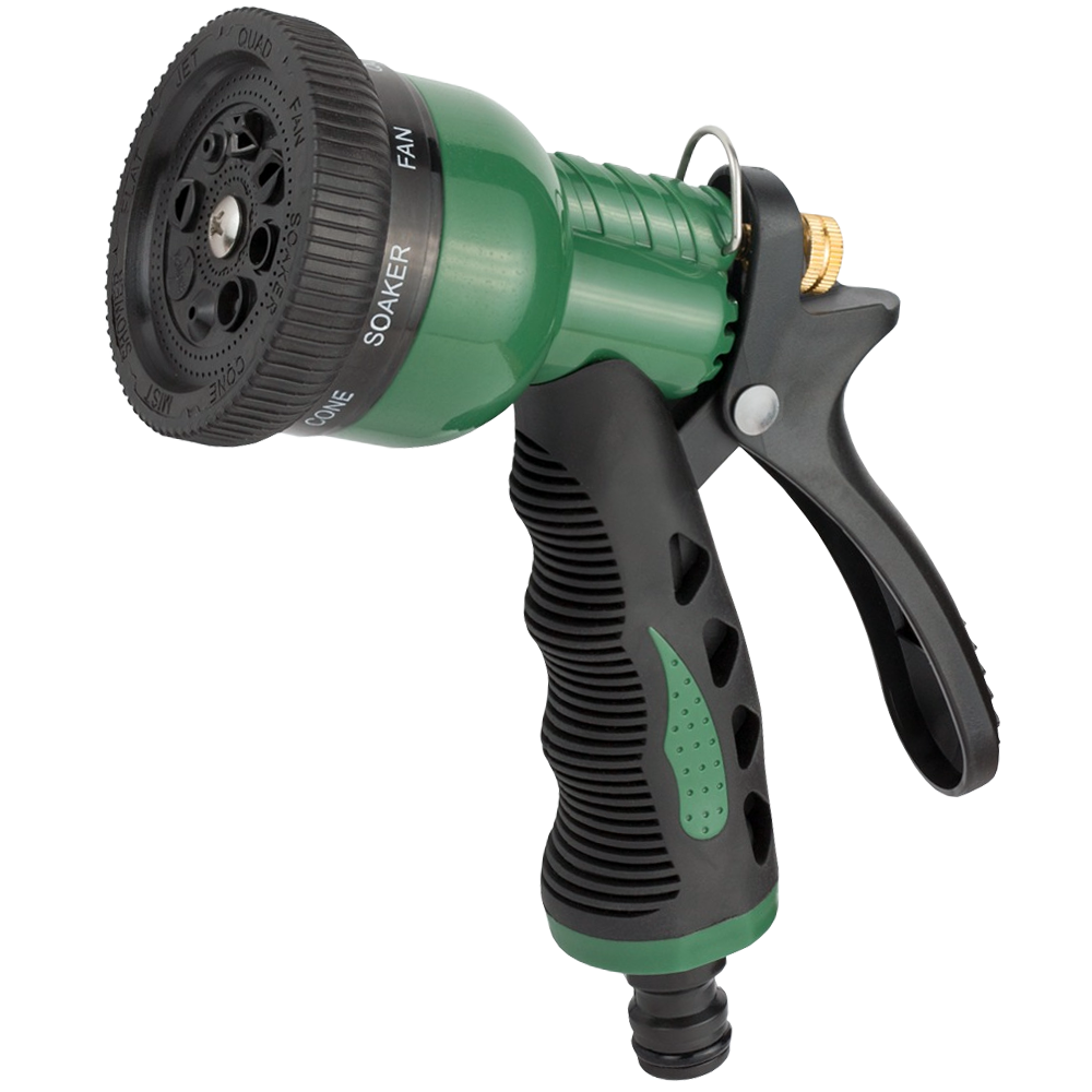 Пистолет для полива металлический Grad 5012415 8 режимов (6658)