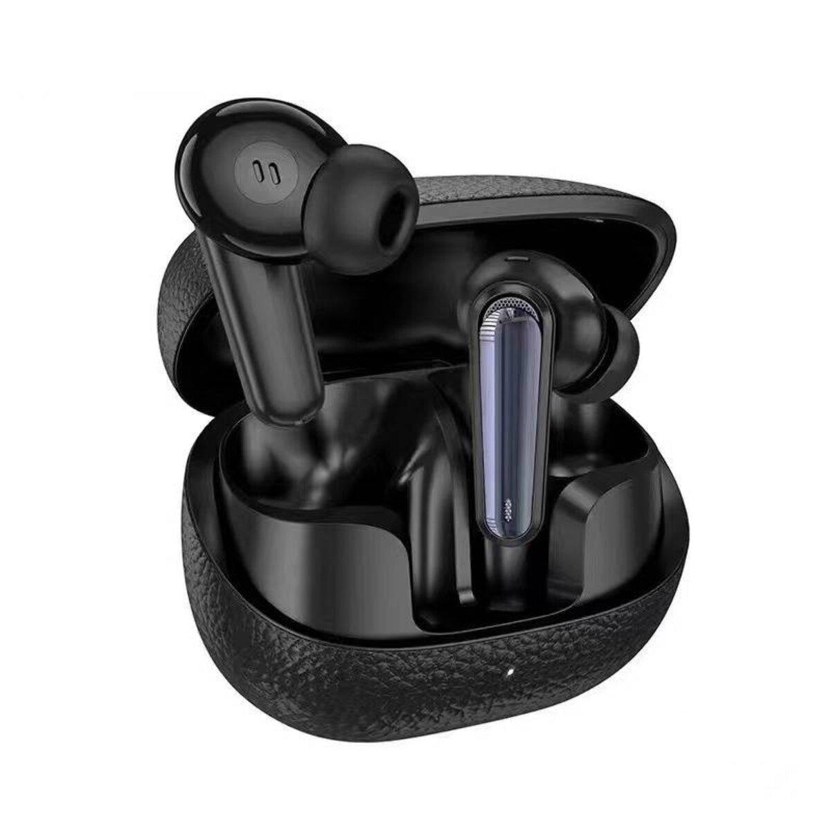 Наушники беспроводные Hoco EQ23 Plus Duke ANC+ENC BT5.4 headset 400 mAh Black (6942007639293)