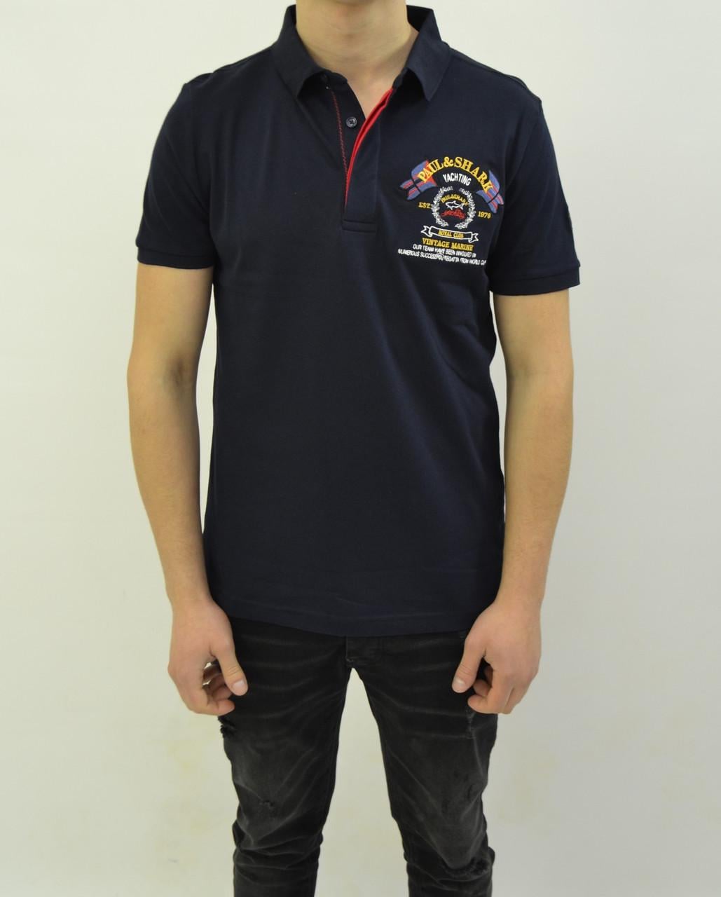 Поло чоловіче Paul & Shark PS11913NB XL