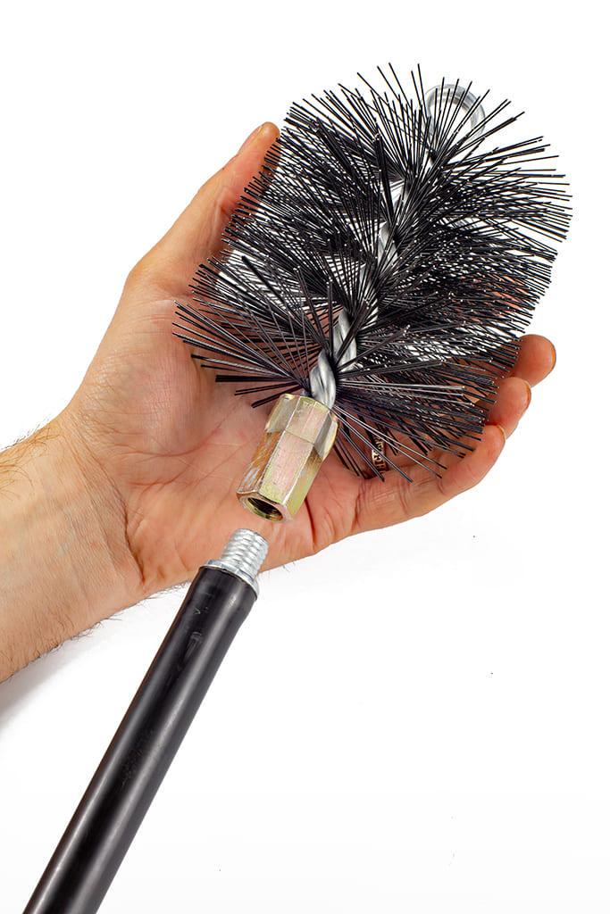 Щетка металлическая для чистки дымохода Savent 130 мм (96315SV) - фото 6