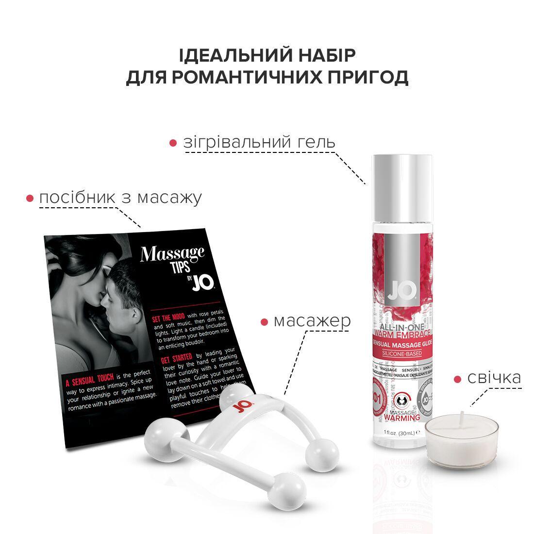 Набор для массажа System Jo ALL IN ONE MASSAGE GIFT SET (SO1517) - фото 2