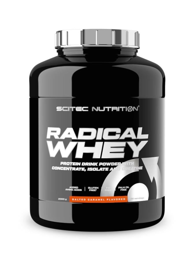 Протеин Scitec Nutrition Radical Whey Salted caramel 2000 г