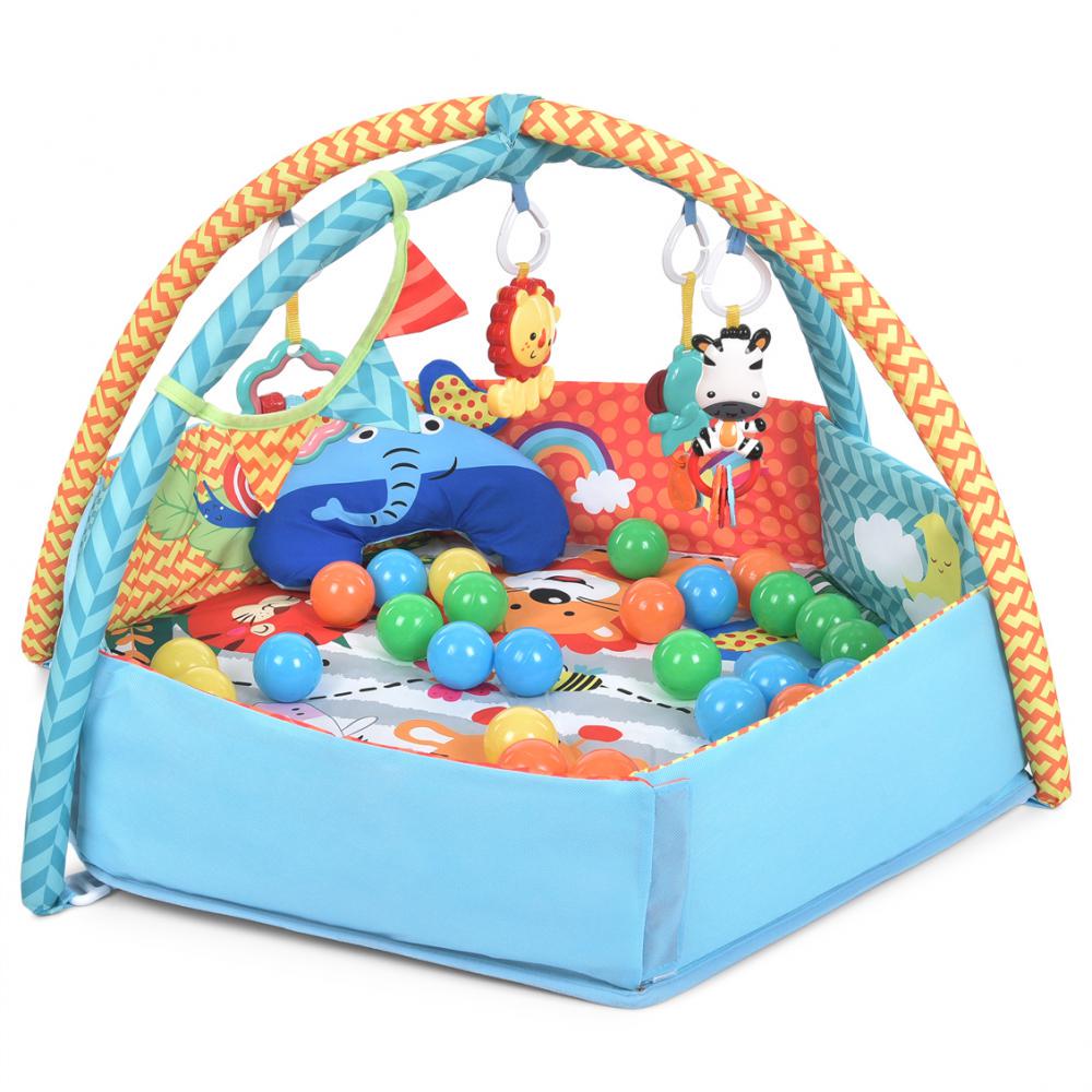 Розвиваючий килимок для немовляти El Camino ME 1171 Різнокольоровий - фото 2 Розвиваючий килимок для немовляти El Camino ME 1171 Різнокольоровий - фото 2