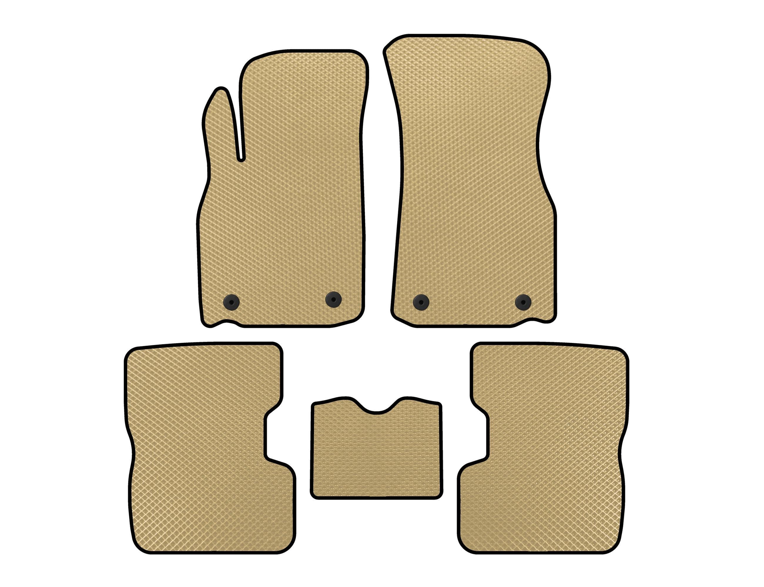 Килимки EVA Digital Designs для MG 3 Бежевий (138877)