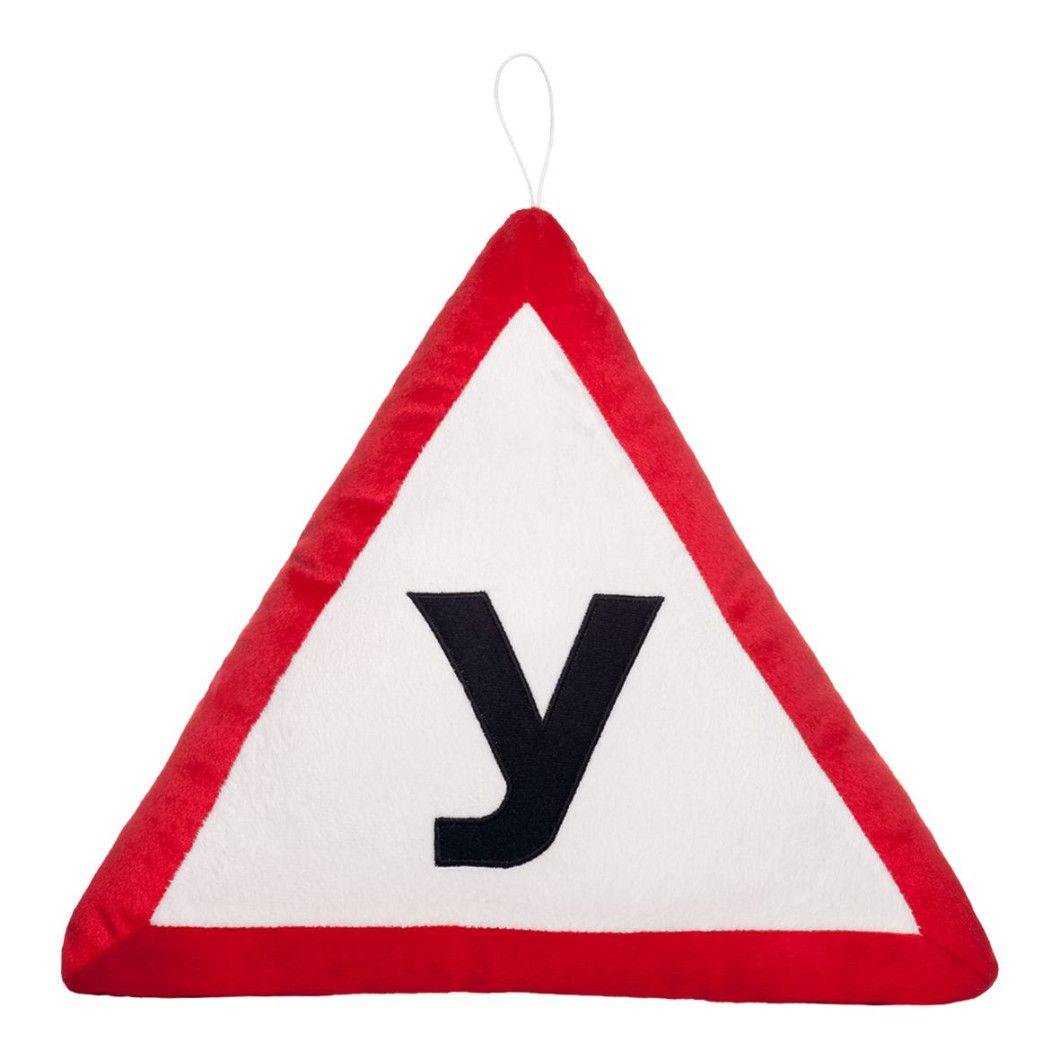 Подушка Tigres дорожній знак "У" 36х33 см (ПД-0228) Подушка Tigres дорожній знак "У" 36х33 см (ПД-0228)