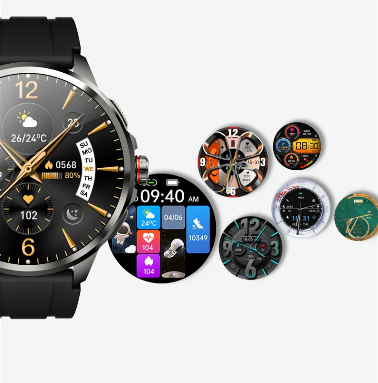 Смарт-часы Wonlex MT109 4g LTE 32Gb Black — фото 7