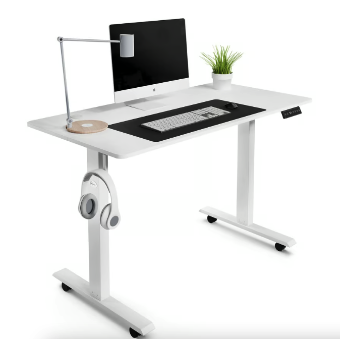 Комп'ютерний стіл з електрорегульованою висотою Di Volio Amone Білий (4399) - фото 1 Комп'ютерний стіл з електрорегульованою висотою Di Volio Amone Білий (4399) - фото 1