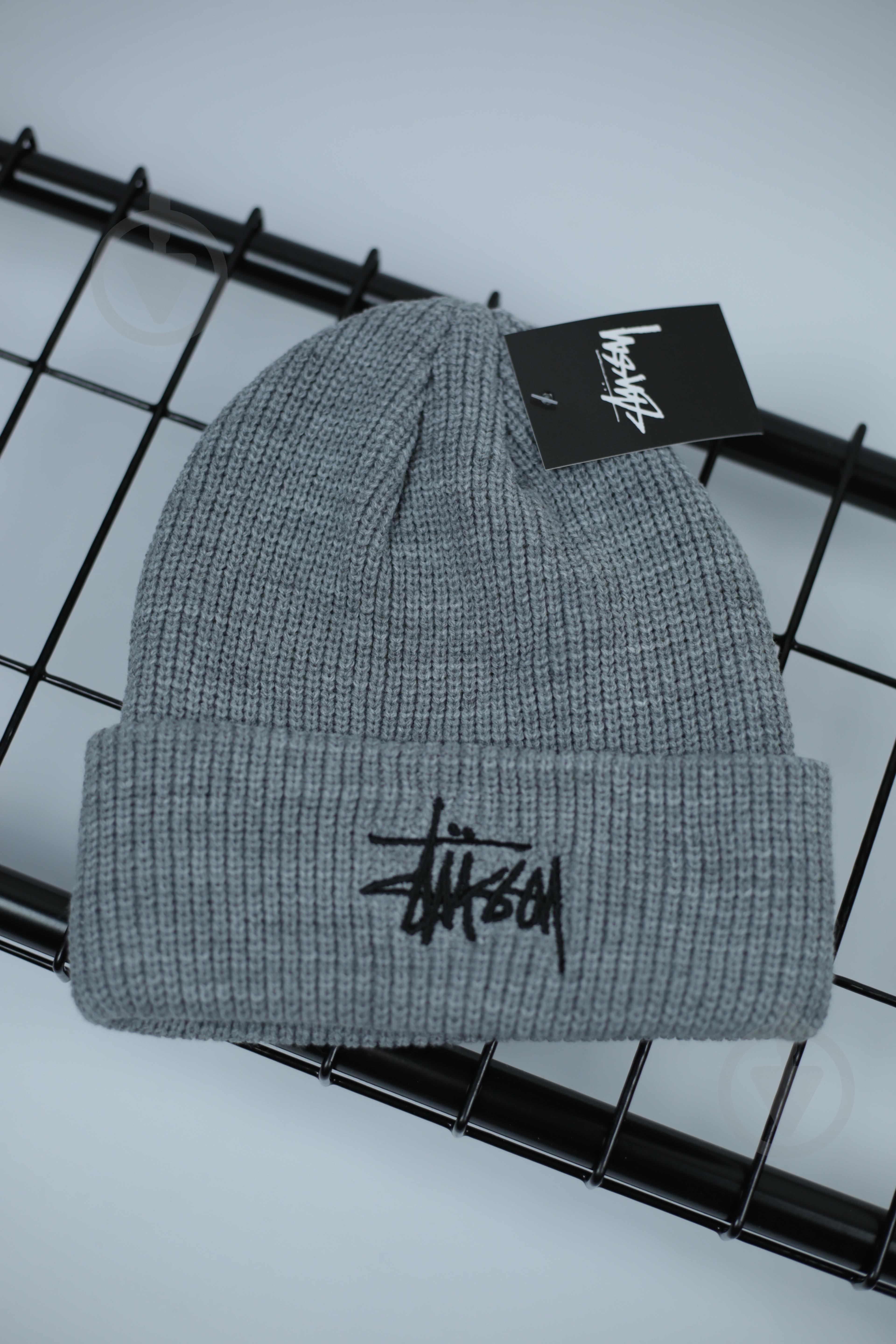 Шапка Stussy унісекс Сірий (IF-00000187)