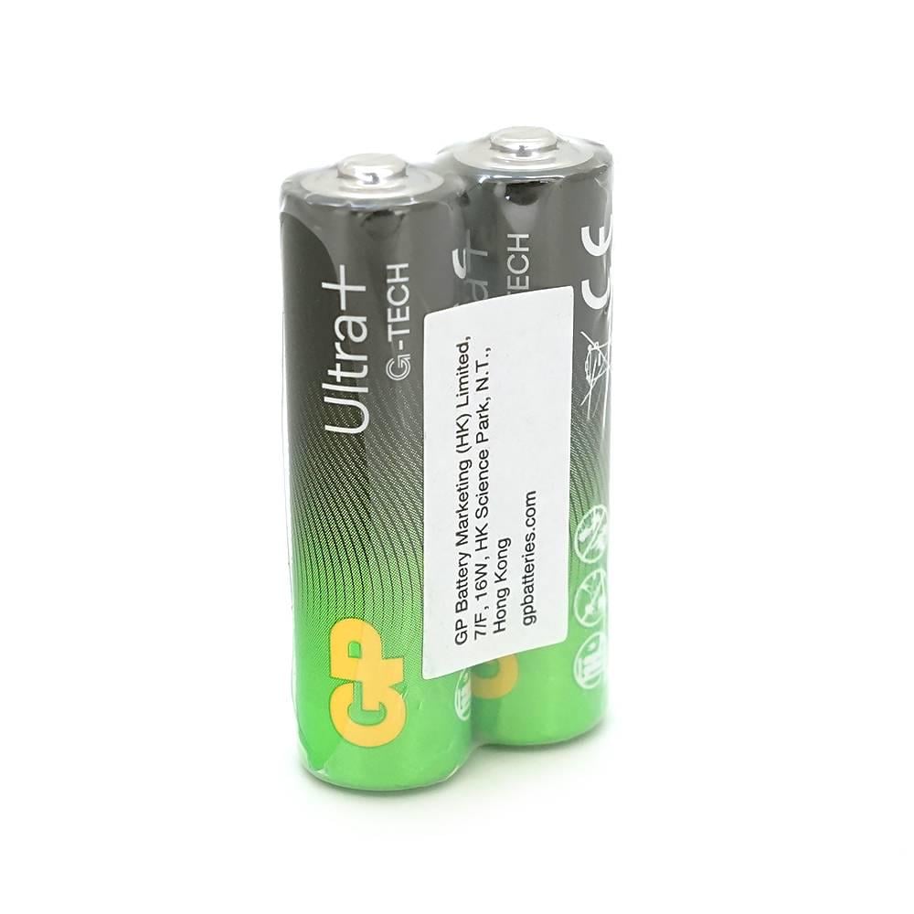 Батарейка лужна GP Ultra Plus 15AUP-2S2 AA 2 шт. у вакуумній упаковці (27824)
