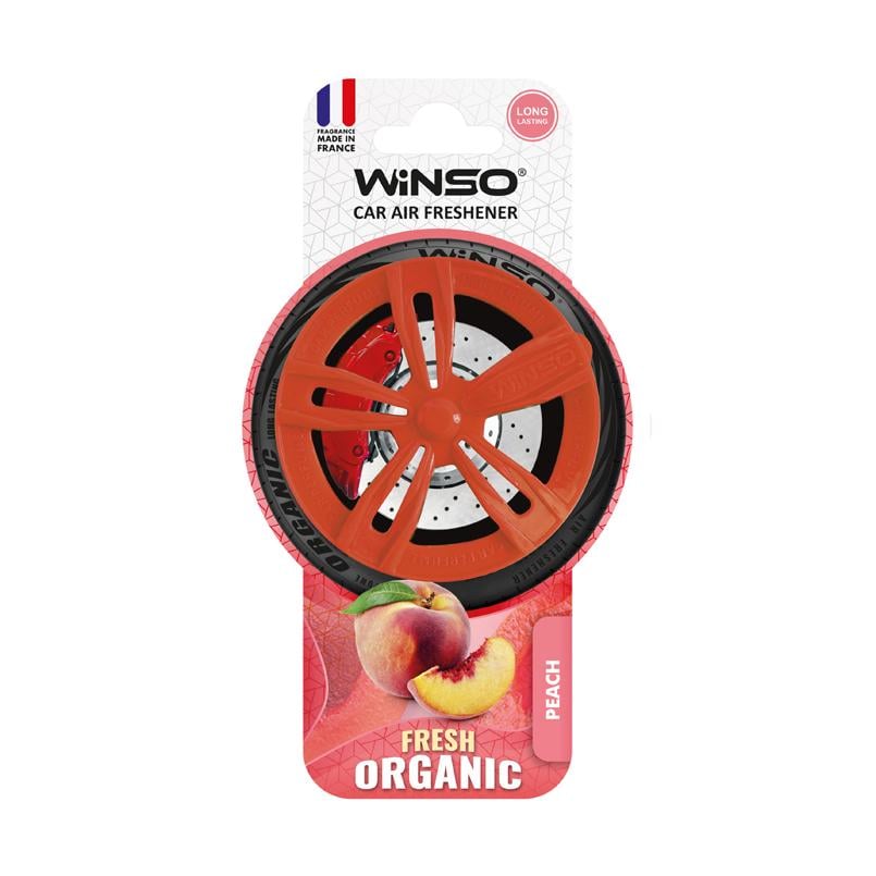 Ароматизатор WINSO Organic fresh Peach (533343)