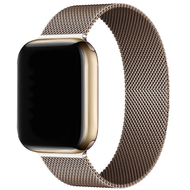 Ремінець ANbeauty для годинника Apple Watch металевий 42/44/45/49 mm Gold (AN0103071) - фото 1