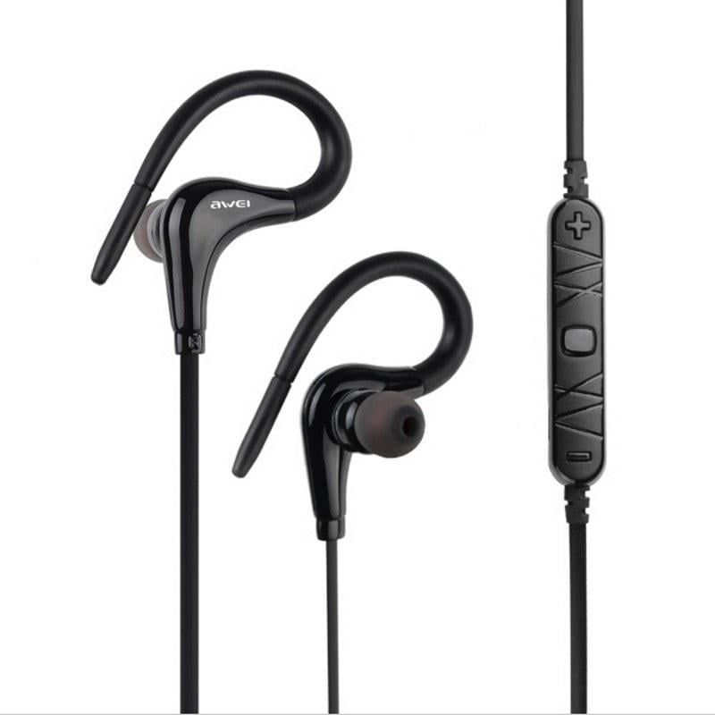Наушники AWEI Bluetooth A890BL 4h black