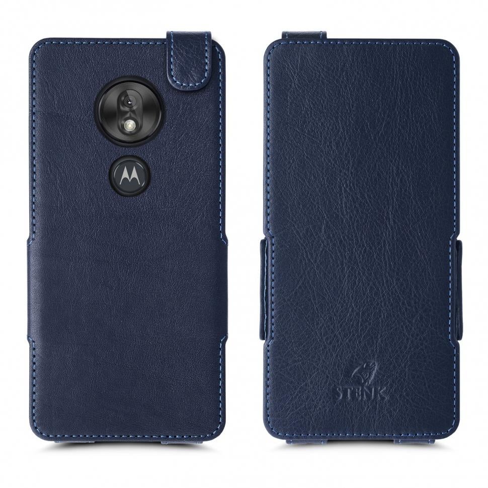 Чехол флип Stenk Prime для Motorola Moto G7 Play Синий (63622)