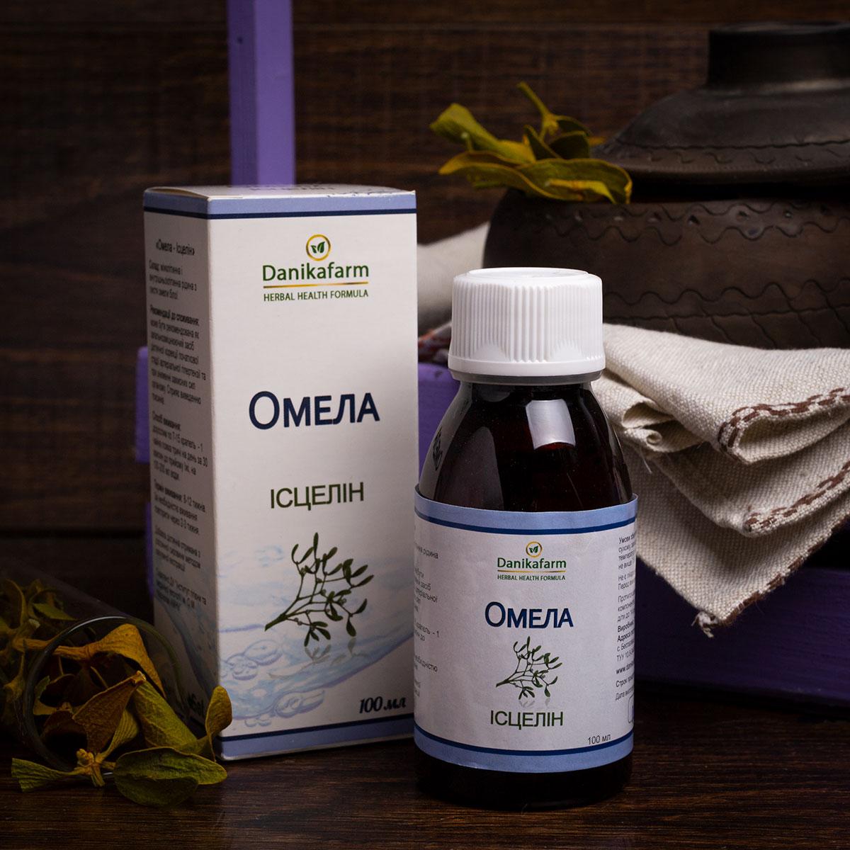 Натуральная добавка ДаникаФарм БАЖ Исцелин-Омела 100 мл Натуральная добавка ДаникаФарм БАЖ Исцелин-Омела 100 мл