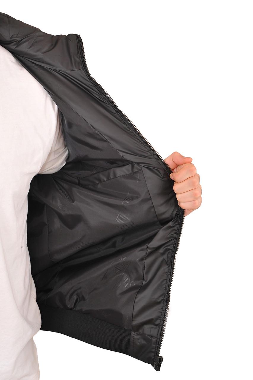 Куртка демісезонна чоловіча Fudiao 23-5836B Чорний (23-5836_43_66) - фото 5 Куртка демісезонна чоловіча Fudiao 23-5836B Чорний (23-5836_43_66) - фото 5