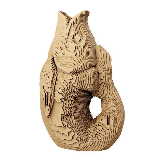 3D Пазл картонний Cartonic Fish Vase (CARTVASEF)