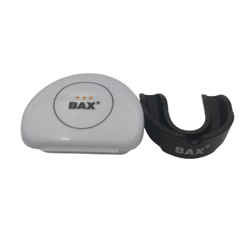 Капа боксерская одинарная однослойная Bax 1L взрослая Черный