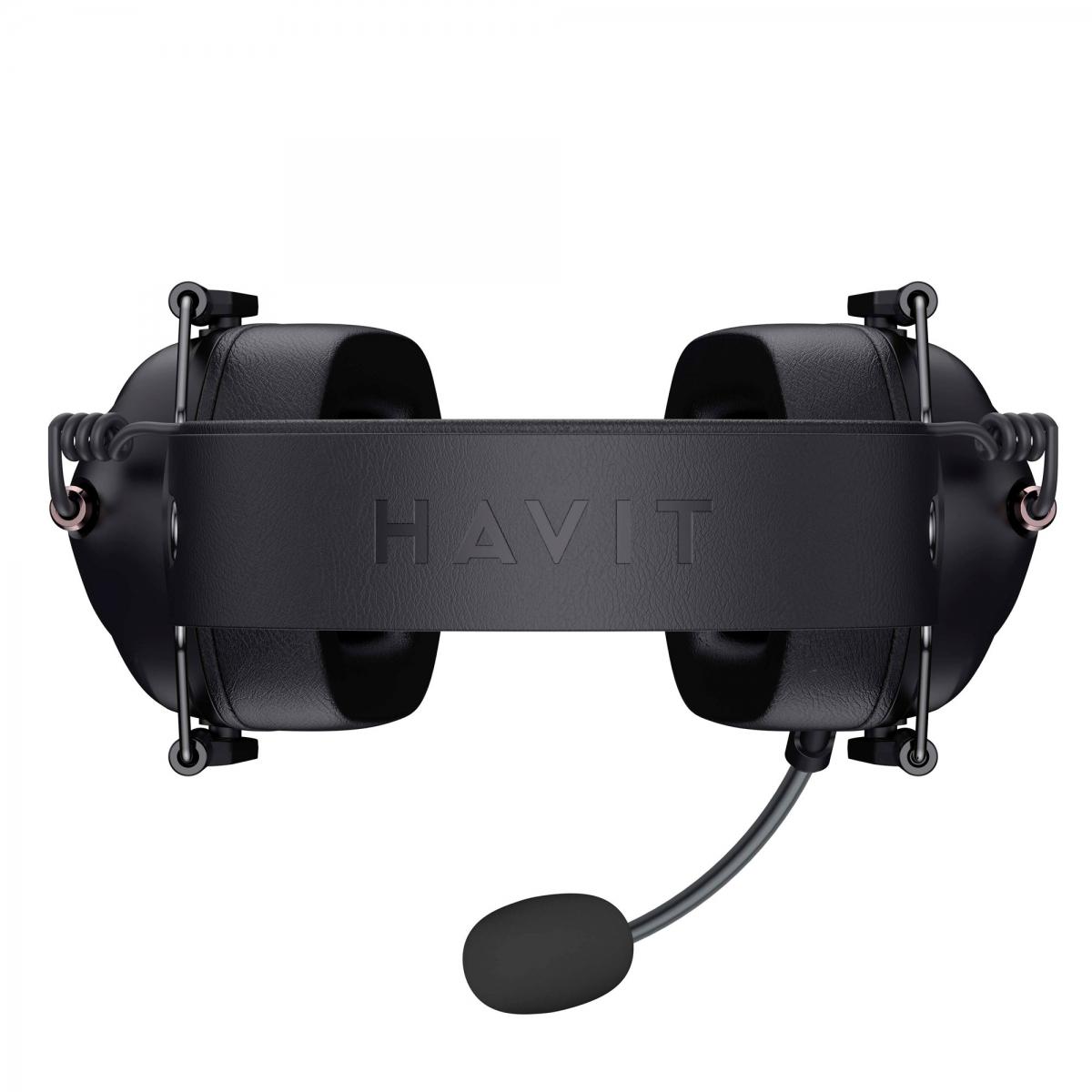 Навушники ігрові з мікрофоном Havit HV-H2033d Black - фото 5