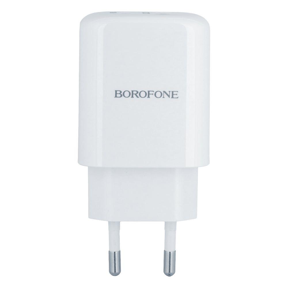 Зарядний пристрій Borofone BN4 PD 20W QC3.0 White (29caa1-14614)