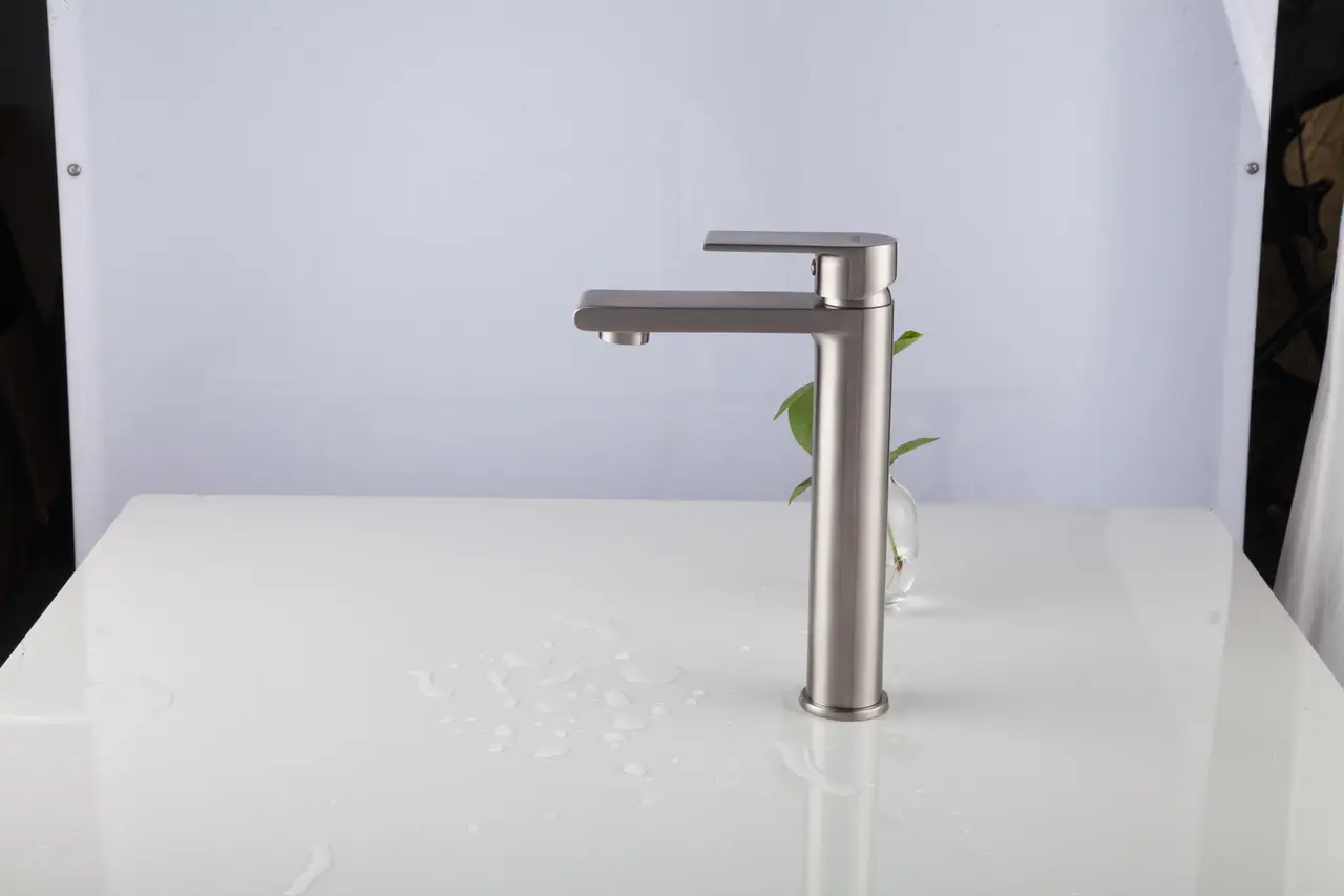 Смеситель для умывальника Gappo G1099-22 Нержавеющая сталь (1034235) - фото 6 Смеситель для умывальника Gappo G1099-22 Нержавеющая сталь (1034235) - фото 6