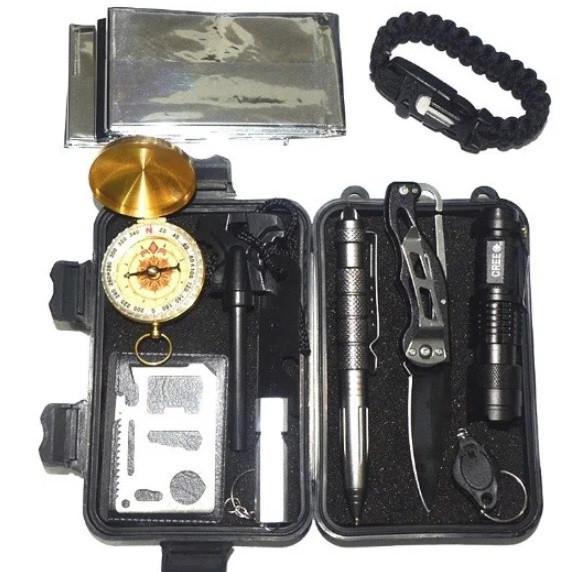 Туристический набор для выживания 10в1 (1241028587) Туристический набор для выживания 10в1 (1241028587)