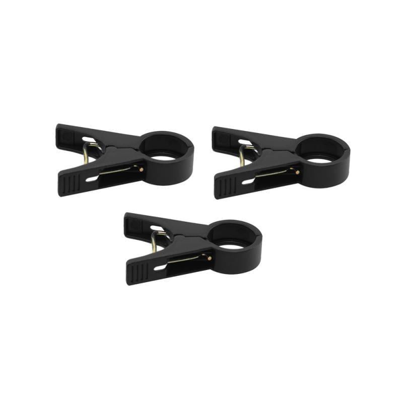 Затискачі для фіксації рослин Bradas 20 мм 10 шт. Black (TYK20BK/10)